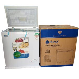 150Litres Nunix Chest Freezer with Display/ Direct Cool Deep Freezer