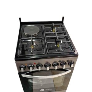 Nunix 50 by 55 3Gas +1 Electric Hotplate Standing Cooker with Oven