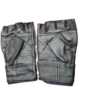 Leather Grip Gym Gloves for Weight Lifting