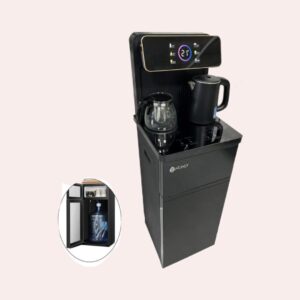 A2C Bottom Load Hot and Cold Water Dispenser with Coffee Maker
