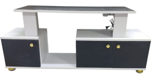 Instanbul Modern Wooden TV Stand With LED Lights