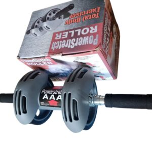Double Wheels Powerstretch Abs Roller