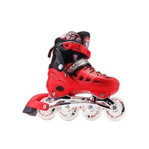 Sport Adjustable Skating Shoes/ Roller Skates with Rubber Wheels