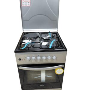 VON 3Gas +1 Electric Hotplate Standing Cooker with Electric Oven